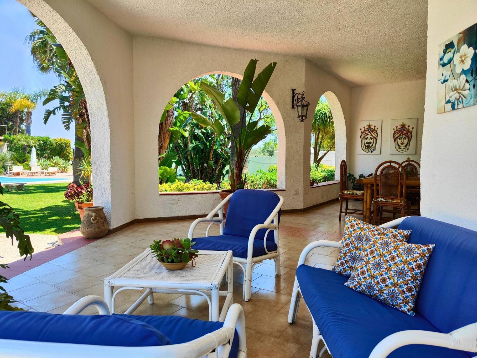 Villa Alfonsa, Fontane Bianche, Siracusa, Private Pool, 10Min From The Beach 外观 照片